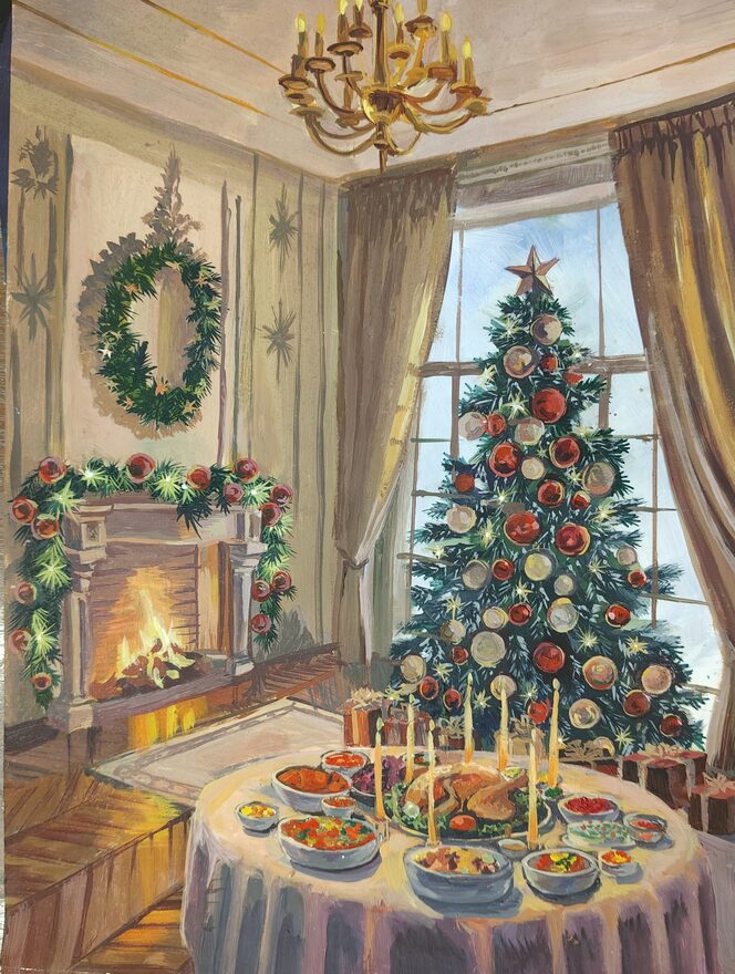 Всероссийский творческий конкурс «Зимушка-зима»  - детский рисунок, поделка, творческая работа, категория школьники, 6 класс, дистанционный конкурс, школьный конкурс