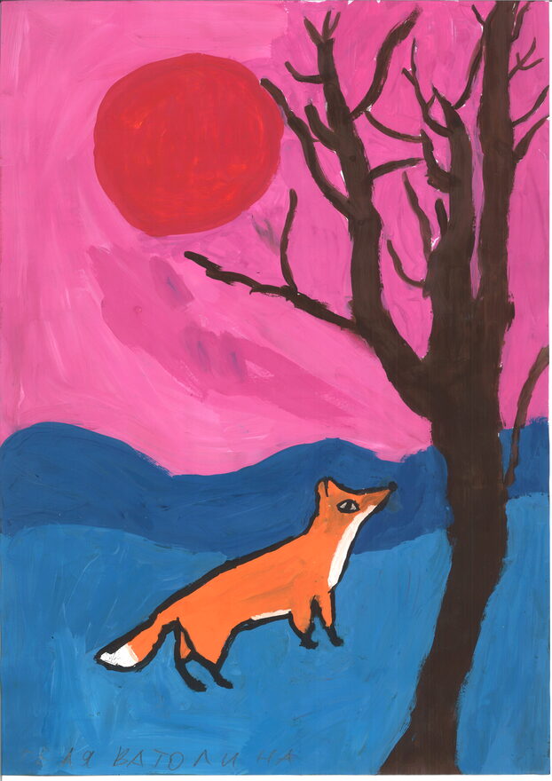 Всероссийский творческий конкурс «Зимушка-зима»  - детский рисунок, поделка, творческая работа, категория школьники, 3 класс, дистанционный конкурс, школьный конкурс