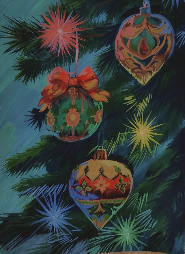 Всероссийский творческий конкурс «Зимушка-зима»  - детский рисунок, поделка, творческая работа, категория школьники, 7 класс, дистанционный конкурс, школьный конкурс