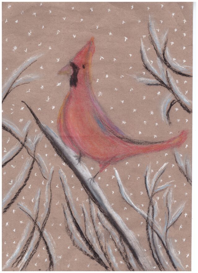 Всероссийский творческий конкурс «Зимушка-зима»  - детский рисунок, поделка, творческая работа, категория школьники, 6 класс, дистанционный конкурс, школьный конкурс