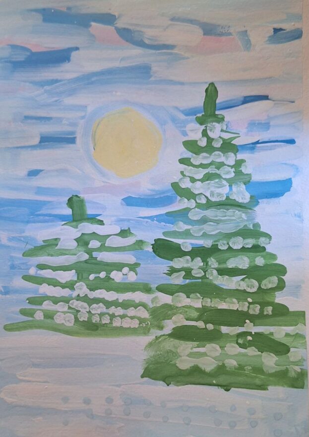 Всероссийский творческий конкурс «Зимушка-зима»  - детский рисунок, поделка, творческая работа, категория дошкольники, детский сад, дистанционный конкурс, школьный конкурс