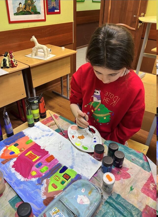 Всероссийский творческий конкурс «Зимушка-зима»  - детский рисунок, поделка, творческая работа, категория школьники, 3 класс, дистанционный конкурс, школьный конкурс