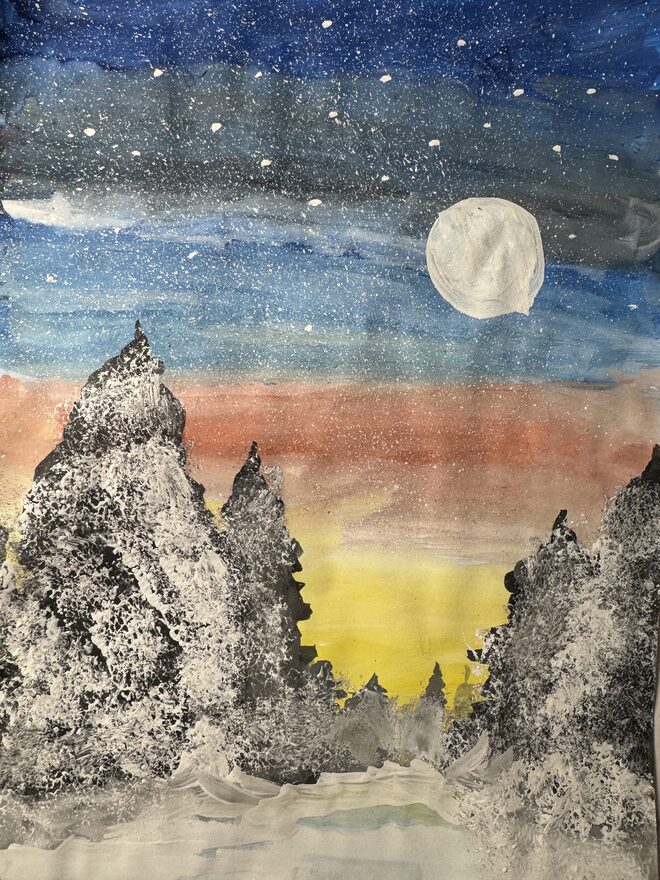 Всероссийский творческий конкурс «Зимушка-зима»  - детский рисунок, поделка, творческая работа, категория дошкольники, детский сад, дистанционный конкурс, школьный конкурс