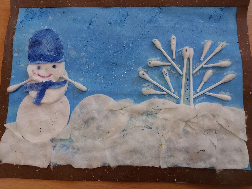Всероссийский творческий конкурс «Зимушка-зима»  - детский рисунок, поделка, творческая работа, категория школьники, 3 класс, дистанционный конкурс, школьный конкурс