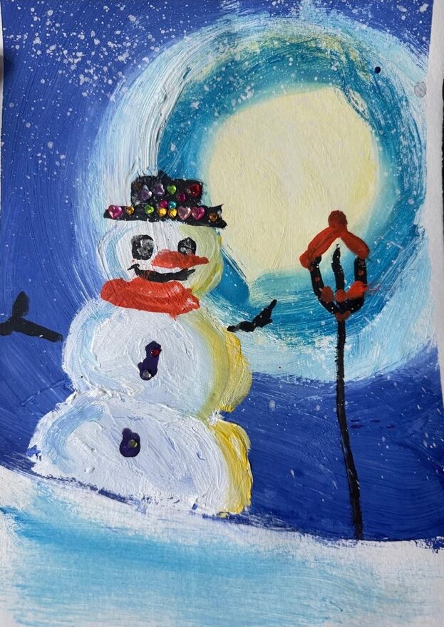 Всероссийский творческий конкурс «Зимушка-зима»  - детский рисунок, поделка, творческая работа, категория дошкольники, детский сад, дистанционный конкурс, школьный конкурс