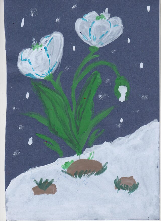 Всероссийский творческий конкурс «Первая песенка весны»  - детский рисунок, поделка, творческая работа, категория школьники, 2 класс, дистанционный конкурс, школьный конкурс