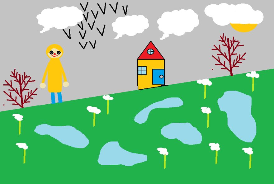 Всероссийский творческий конкурс «Первая песенка весны»  - детский рисунок, поделка, творческая работа, категория школьники, 3 класс, дистанционный конкурс, школьный конкурс