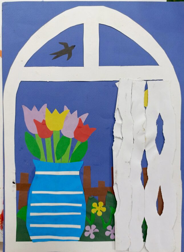 Всероссийский творческий конкурс «Первая песенка весны»  - детский рисунок, поделка, творческая работа, категория школьники, 2 класс, дистанционный конкурс, школьный конкурс