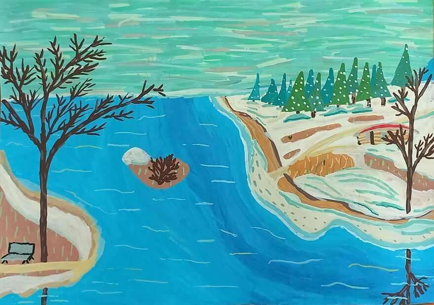 Всероссийский творческий конкурс «Первая песенка весны»  - детский рисунок, поделка, творческая работа, категория школьники, 4 класс, дистанционный конкурс, школьный конкурс