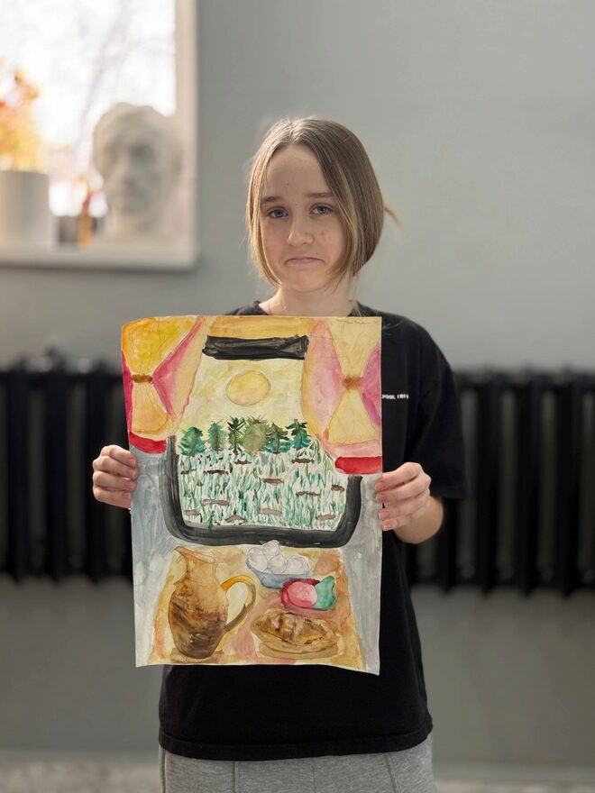 Всероссийский творческий конкурс «Первая песенка весны»  - детский рисунок, поделка, творческая работа, категория школьники, 5 класс, дистанционный конкурс, школьный конкурс