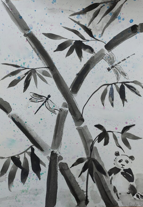 Всероссийский творческий конкурс «Первая песенка весны»  - детский рисунок, поделка, творческая работа, категория школьники, 6 класс, дистанционный конкурс, школьный конкурс