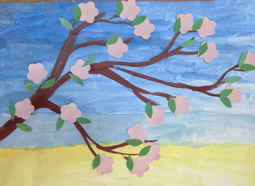 Всероссийский творческий конкурс «Первая песенка весны»  - детский рисунок, поделка, творческая работа, категория школьники, 1 класс, дистанционный конкурс, школьный конкурс