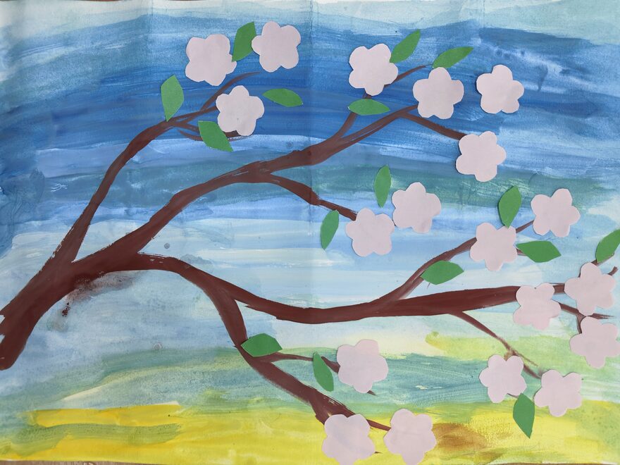 Всероссийский творческий конкурс «Первая песенка весны»  - детский рисунок, поделка, творческая работа, категория школьники, 2 класс, дистанционный конкурс, школьный конкурс