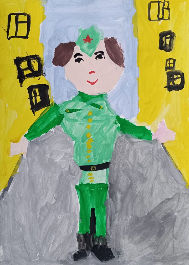 Всероссийский творческий конкурс «Защитникам Отечества посвящается...»  - детский рисунок, поделка, творческая работа, категория дошкольники, детский сад, дистанционный конкурс, школьный конкурс