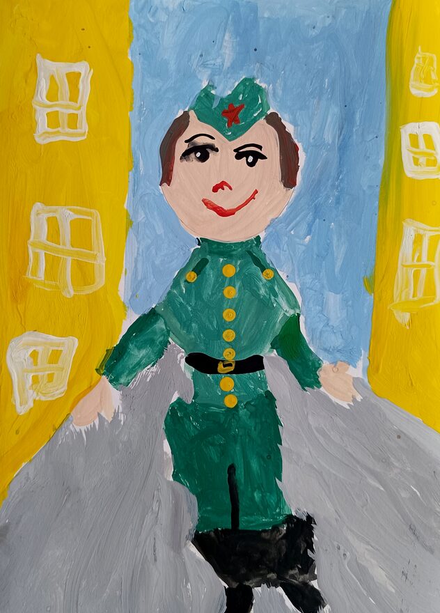 Всероссийский творческий конкурс «Защитникам Отечества посвящается...»  - детский рисунок, поделка, творческая работа, категория дошкольники, детский сад, дистанционный конкурс, школьный конкурс