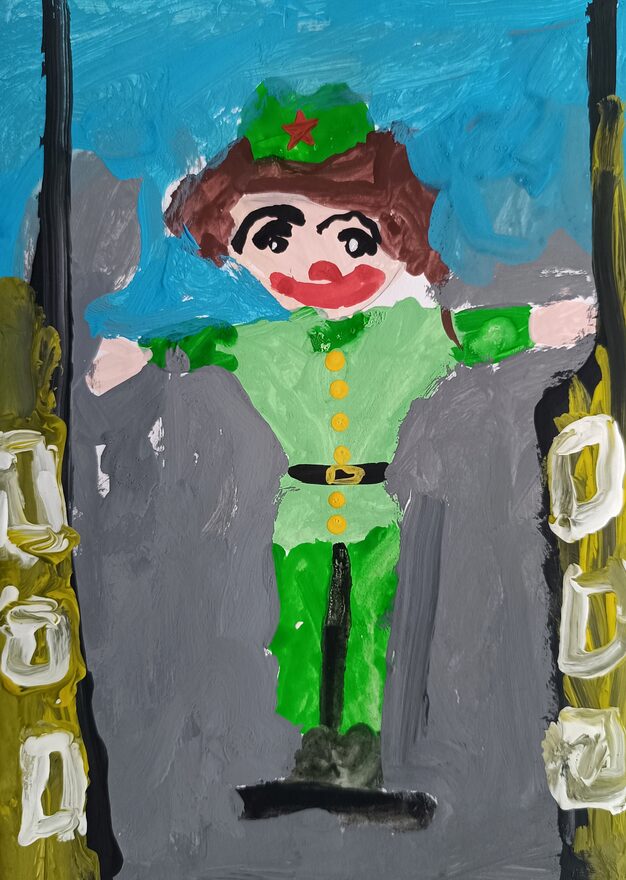 Всероссийский творческий конкурс «Защитникам Отечества посвящается...»  - детский рисунок, поделка, творческая работа, категория дошкольники, детский сад, дистанционный конкурс, школьный конкурс