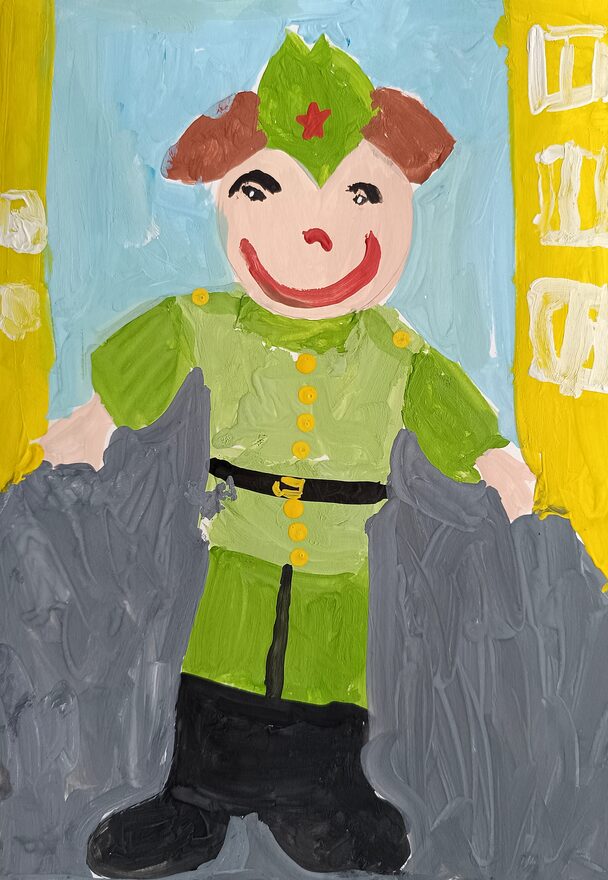 Всероссийский творческий конкурс «Защитникам Отечества посвящается...»  - детский рисунок, поделка, творческая работа, категория дошкольники, детский сад, дистанционный конкурс, школьный конкурс