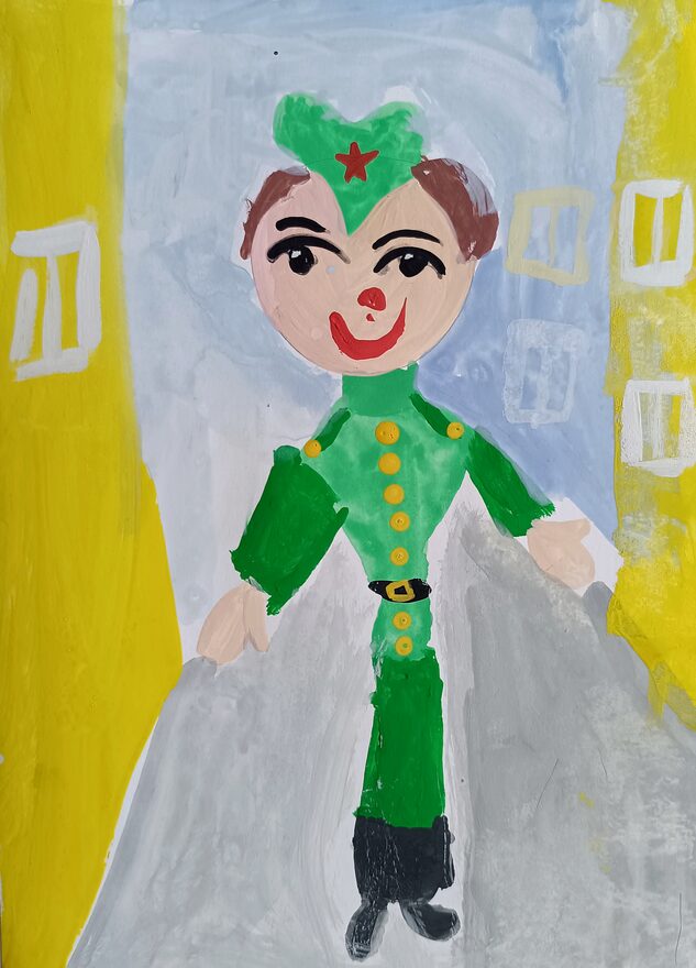 Всероссийский творческий конкурс «Защитникам Отечества посвящается...»  - детский рисунок, поделка, творческая работа, категория дошкольники, детский сад, дистанционный конкурс, школьный конкурс