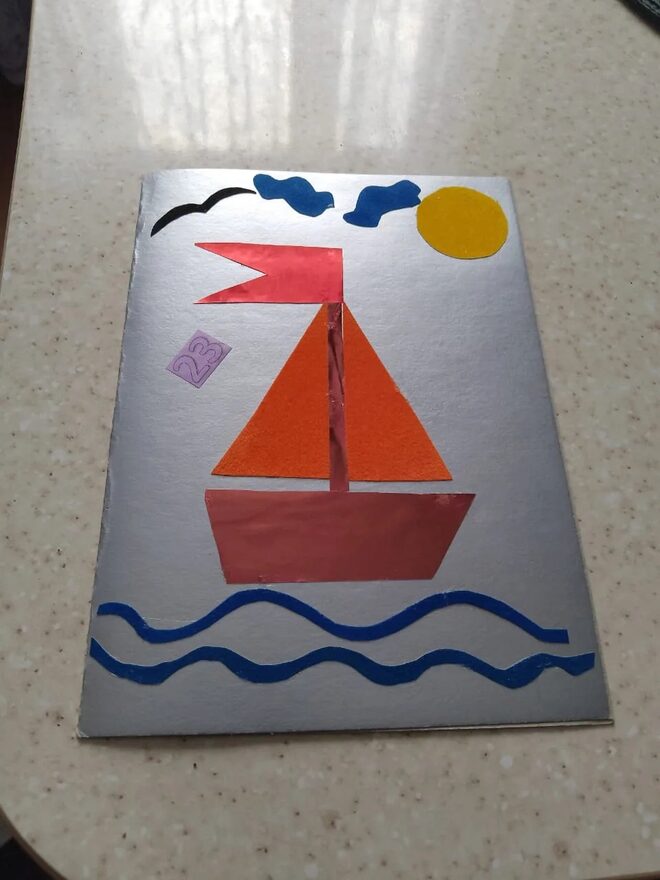 Всероссийский творческий конкурс «Защитникам Отечества посвящается...»  - детский рисунок, поделка, творческая работа, категория школьники, 4 класс, дистанционный конкурс, школьный конкурс