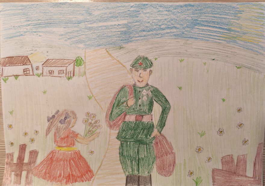 Всероссийский творческий конкурс «Защитникам Отечества посвящается...»  - детский рисунок, поделка, творческая работа, категория дошкольники, детский сад, дистанционный конкурс, школьный конкурс