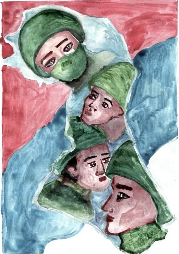 Всероссийский творческий конкурс «Защитникам Отечества посвящается...»  - детский рисунок, поделка, творческая работа, категория школьники, 3 класс, дистанционный конкурс, школьный конкурс