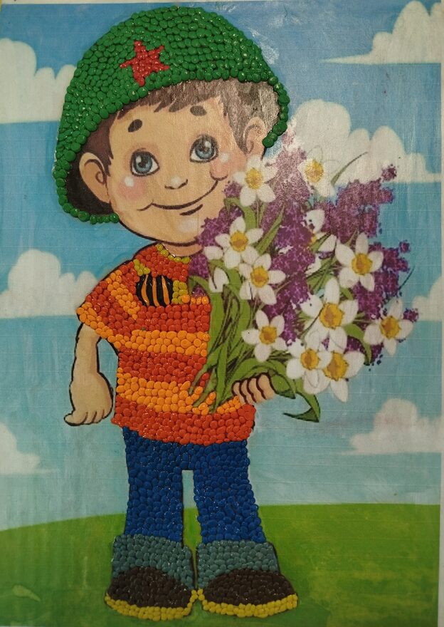 Всероссийский творческий конкурс «Защитникам Отечества посвящается...»  - детский рисунок, поделка, творческая работа, категория школьники, 7 класс, дистанционный конкурс, школьный конкурс