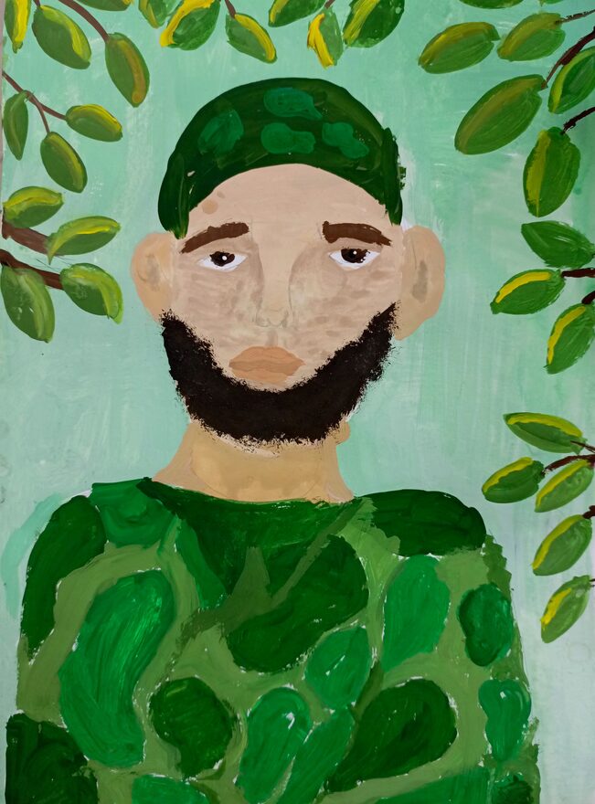 Всероссийский творческий конкурс «Защитникам Отечества посвящается...»  - детский рисунок, поделка, творческая работа, категория школьники, 2 класс, дистанционный конкурс, школьный конкурс