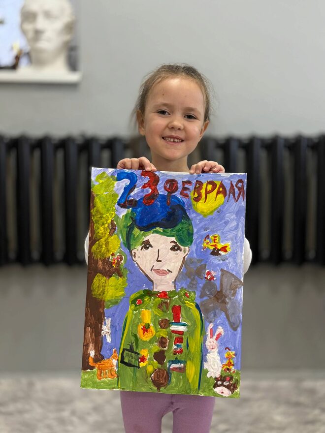 Всероссийский творческий конкурс «Защитникам Отечества посвящается...»  - детский рисунок, поделка, творческая работа, категория дошкольники, детский сад, дистанционный конкурс, школьный конкурс