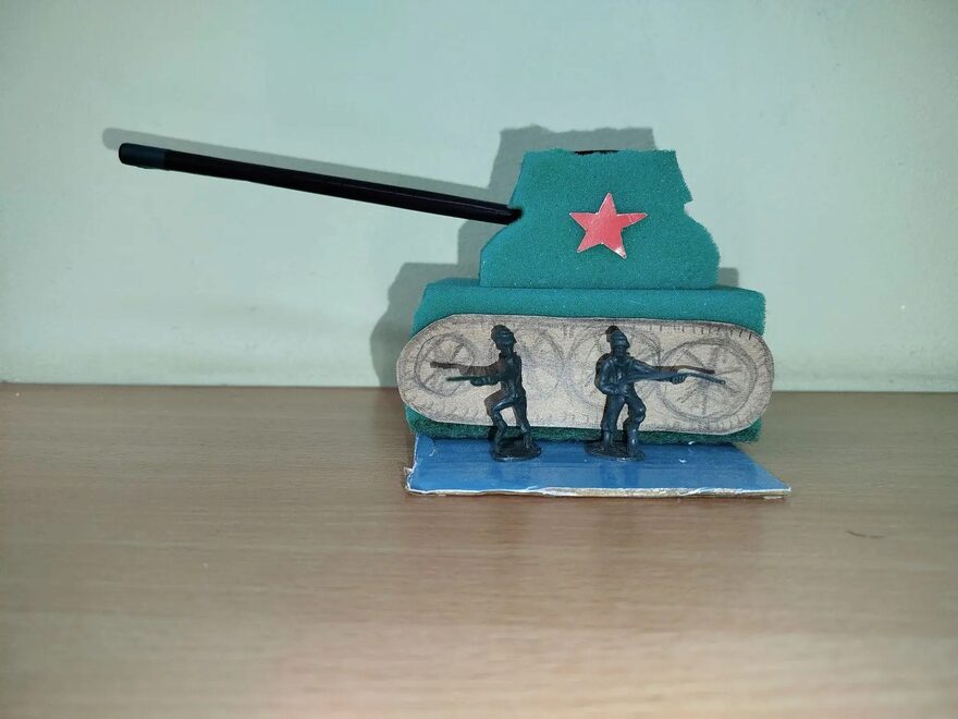 Всероссийский творческий конкурс «Защитникам Отечества посвящается...»  - детский рисунок, поделка, творческая работа, категория дошкольники, детский сад, дистанционный конкурс, школьный конкурс