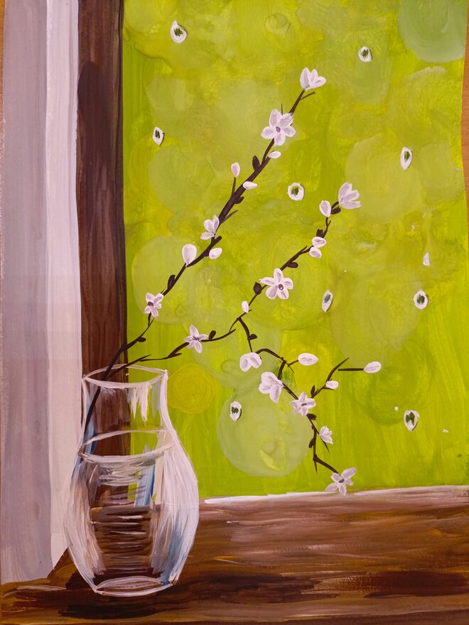 Всероссийский творческий конкурс «8 Марта - праздник весны, цветов и любви»  - детский рисунок, поделка, творческая работа, категория школьники, 3 класс, дистанционный конкурс, школьный конкурс