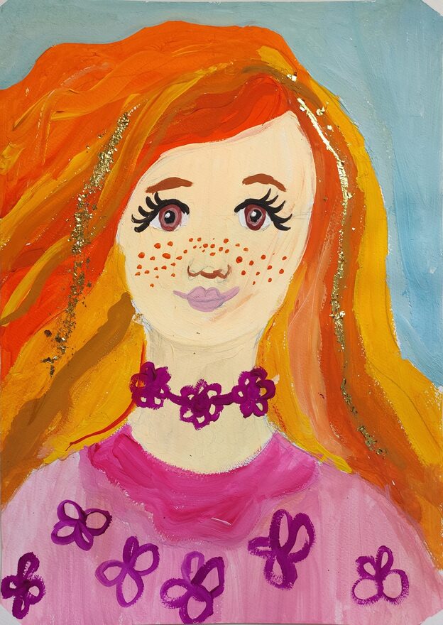 Всероссийский творческий конкурс «8 Марта - праздник весны, цветов и любви»  - детский рисунок, поделка, творческая работа, категория школьники, 2 класс, дистанционный конкурс, школьный конкурс