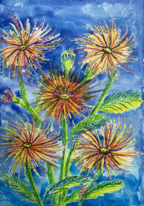 Всероссийский творческий конкурс «8 Марта - праздник весны, цветов и любви»  - детский рисунок, поделка, творческая работа, категория школьники, 2 класс, дистанционный конкурс, школьный конкурс