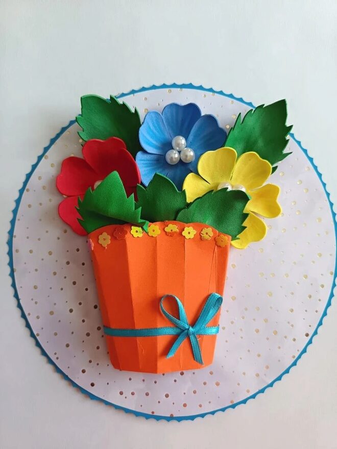 Всероссийский творческий конкурс «8 Марта - праздник весны, цветов и любви»  - детский рисунок, поделка, творческая работа, категория школьники, 6 класс, дистанционный конкурс, школьный конкурс