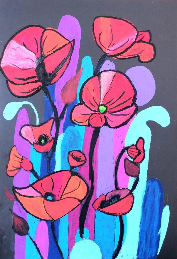 Всероссийский творческий конкурс «8 Марта - праздник весны, цветов и любви»  - детский рисунок, поделка, творческая работа, категория школьники, 5 класс, дистанционный конкурс, школьный конкурс