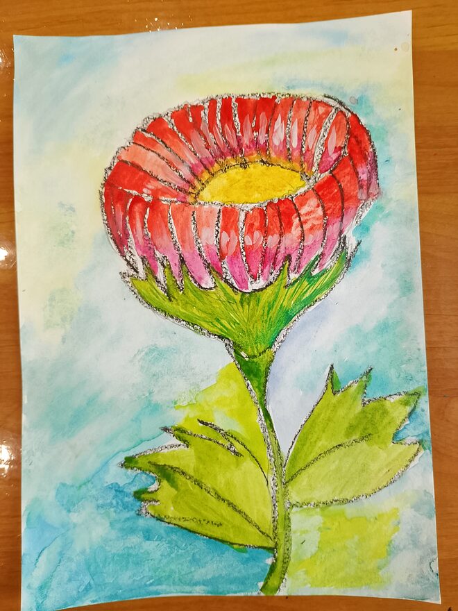 Всероссийский творческий конкурс «8 Марта - праздник весны, цветов и любви»  - детский рисунок, поделка, творческая работа, категория школьники, 2 класс, дистанционный конкурс, школьный конкурс