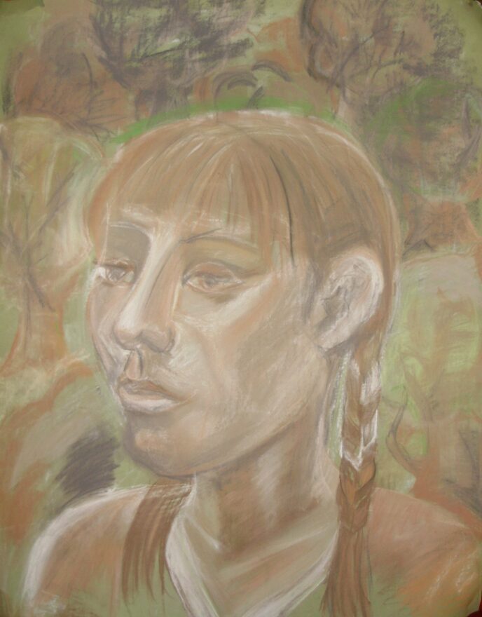 Всероссийский творческий конкурс «8 Марта - праздник весны, цветов и любви»  - детский рисунок, поделка, творческая работа, категория школьники, 8 класс, дистанционный конкурс, школьный конкурс