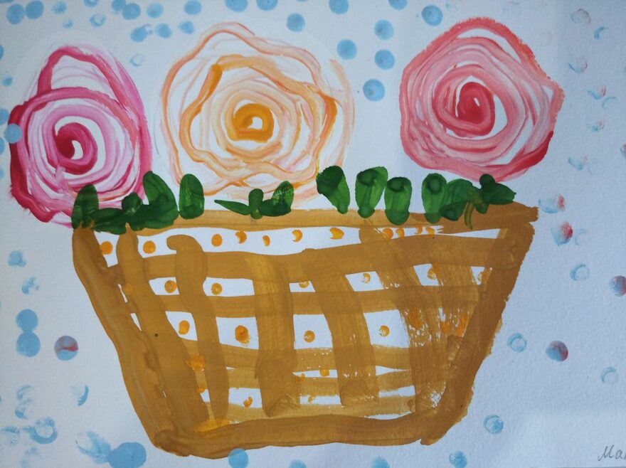 Всероссийский творческий конкурс «8 Марта - праздник весны, цветов и любви»  - детский рисунок, поделка, творческая работа, категория дошкольники, детский сад, дистанционный конкурс, школьный конкурс