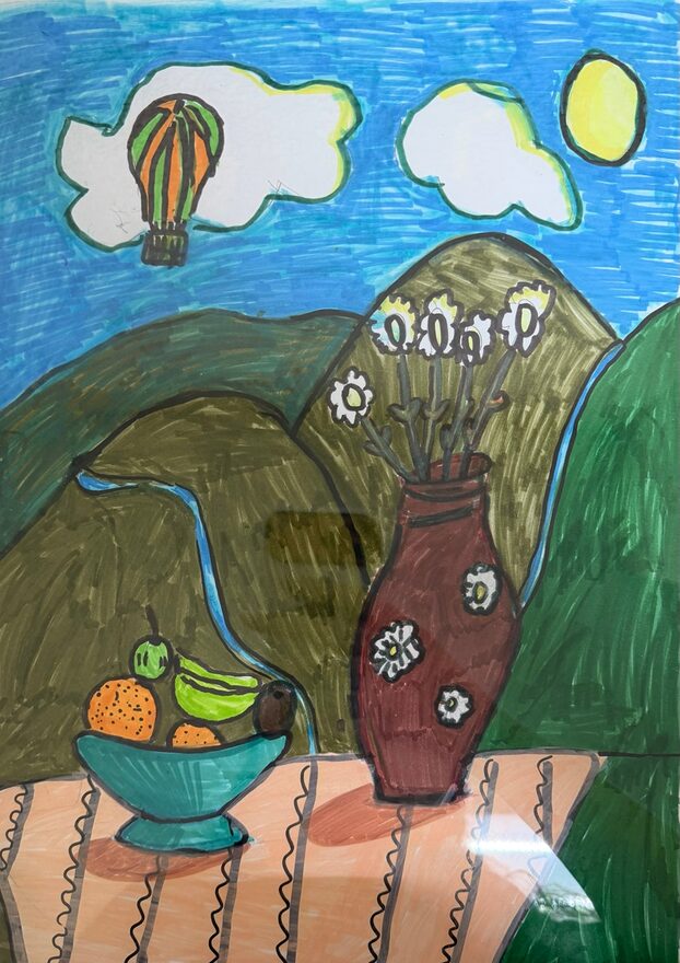 Всероссийский творческий конкурс «8 Марта - праздник весны, цветов и любви»  - детский рисунок, поделка, творческая работа, категория школьники, 1 класс, дистанционный конкурс, школьный конкурс