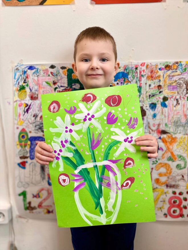 Всероссийский творческий конкурс «8 Марта - праздник весны, цветов и любви»  - детский рисунок, поделка, творческая работа, категория дошкольники, детский сад, дистанционный конкурс, школьный конкурс