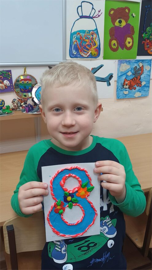 Всероссийский творческий конкурс «8 Марта - праздник весны, цветов и любви»  - детский рисунок, поделка, творческая работа, категория дошкольники, детский сад, дистанционный конкурс, школьный конкурс