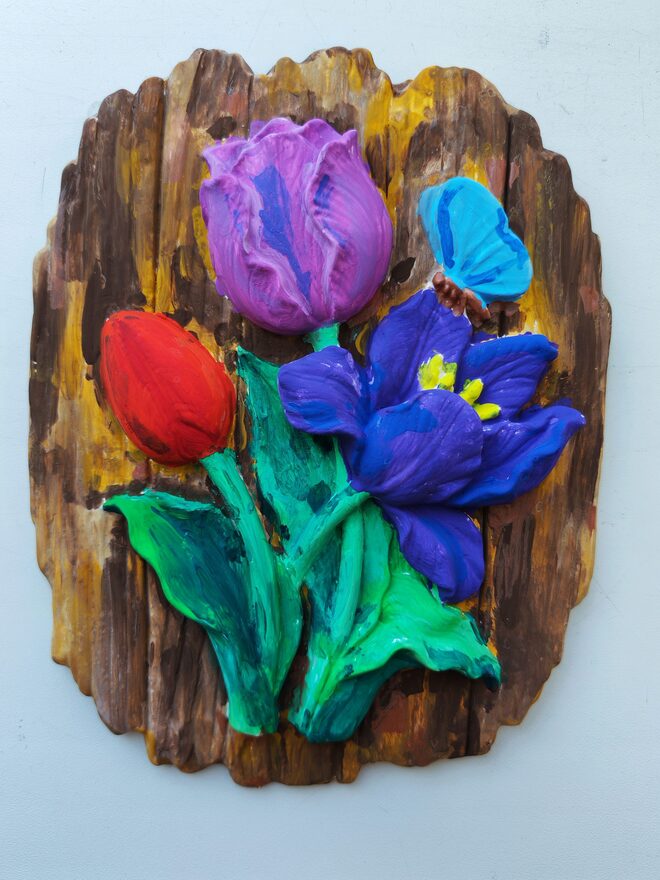 Всероссийский творческий конкурс «8 Марта - праздник весны, цветов и любви»  - детский рисунок, поделка, творческая работа, категория школьники, 5 класс, дистанционный конкурс, школьный конкурс