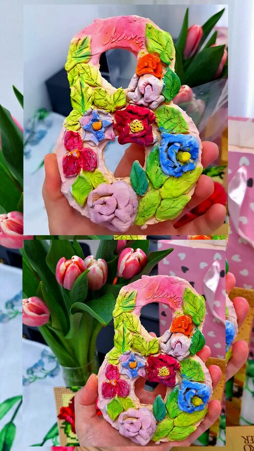 Всероссийский творческий конкурс «8 Марта - праздник весны, цветов и любви»  - детский рисунок, поделка, творческая работа, категория школьники, 1 класс, дистанционный конкурс, школьный конкурс