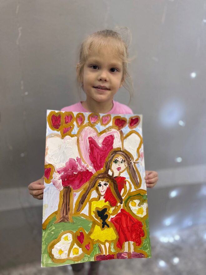 Всероссийский творческий конкурс «8 Марта - праздник весны, цветов и любви»  - детский рисунок, поделка, творческая работа, категория дошкольники, детский сад, дистанционный конкурс, школьный конкурс