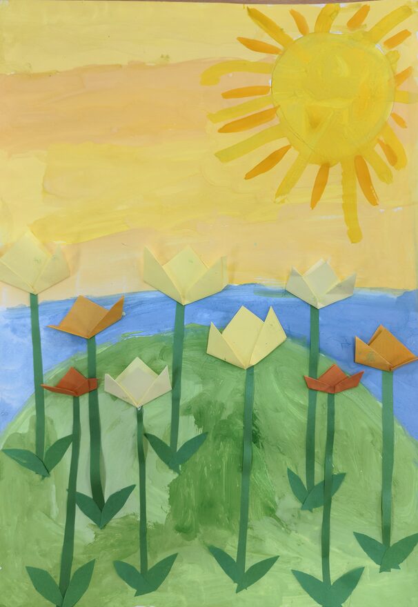 Всероссийский творческий конкурс «8 Марта - праздник весны, цветов и любви»  - детский рисунок, поделка, творческая работа, категория школьники, 1 класс, дистанционный конкурс, школьный конкурс