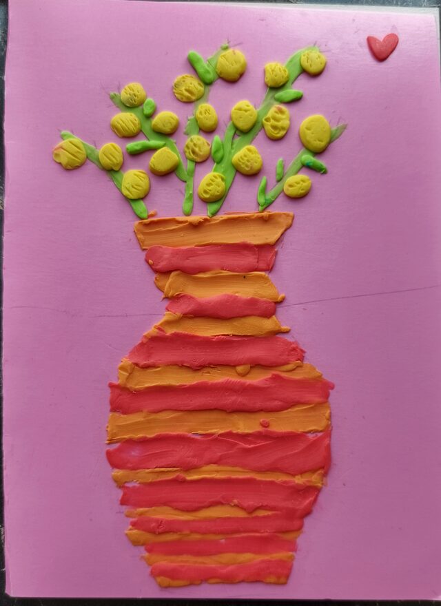 Всероссийский творческий конкурс «8 Марта - праздник весны, цветов и любви»  - детский рисунок, поделка, творческая работа, категория школьники, 2 класс, дистанционный конкурс, школьный конкурс