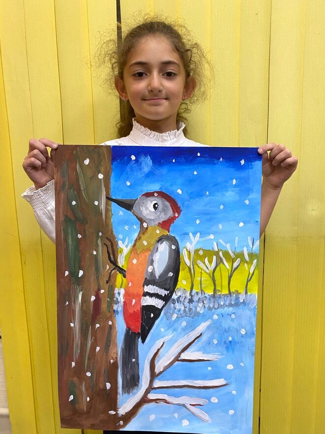 Всероссийский творческий конкурс «В мире животных»  - детский рисунок, поделка, творческая работа, категория школьники, 2 класс, дистанционный конкурс, школьный конкурс