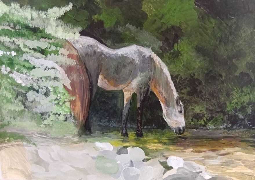 Всероссийский творческий конкурс «В мире животных»  - детский рисунок, поделка, творческая работа, категория школьники, 3 класс, дистанционный конкурс, школьный конкурс