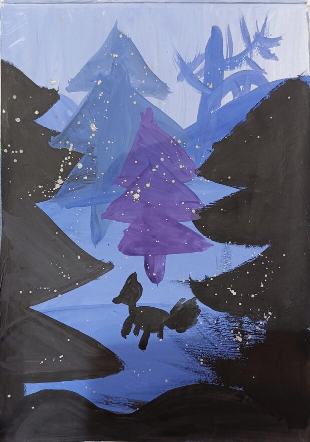 Всероссийский творческий конкурс «В мире животных»  - детский рисунок, поделка, творческая работа, категория школьники, 4 класс, дистанционный конкурс, школьный конкурс