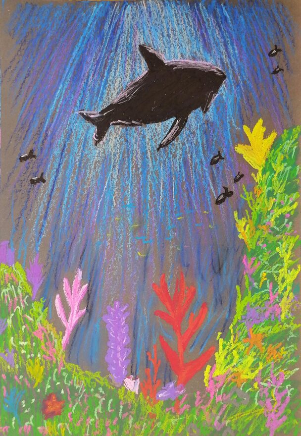 Всероссийский творческий конкурс «В мире животных»  - детский рисунок, поделка, творческая работа, категория школьники, 7 класс, дистанционный конкурс, школьный конкурс