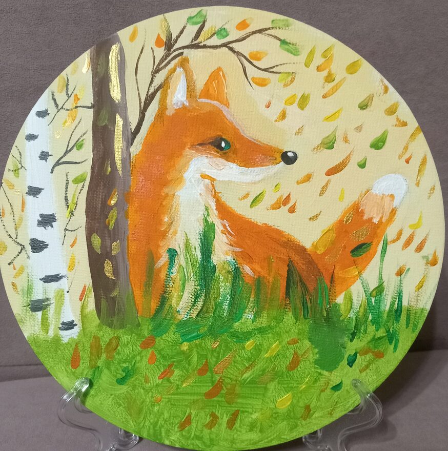 Всероссийский творческий конкурс «В мире животных»  - детский рисунок, поделка, творческая работа, категория школьники, 1 класс, дистанционный конкурс, школьный конкурс